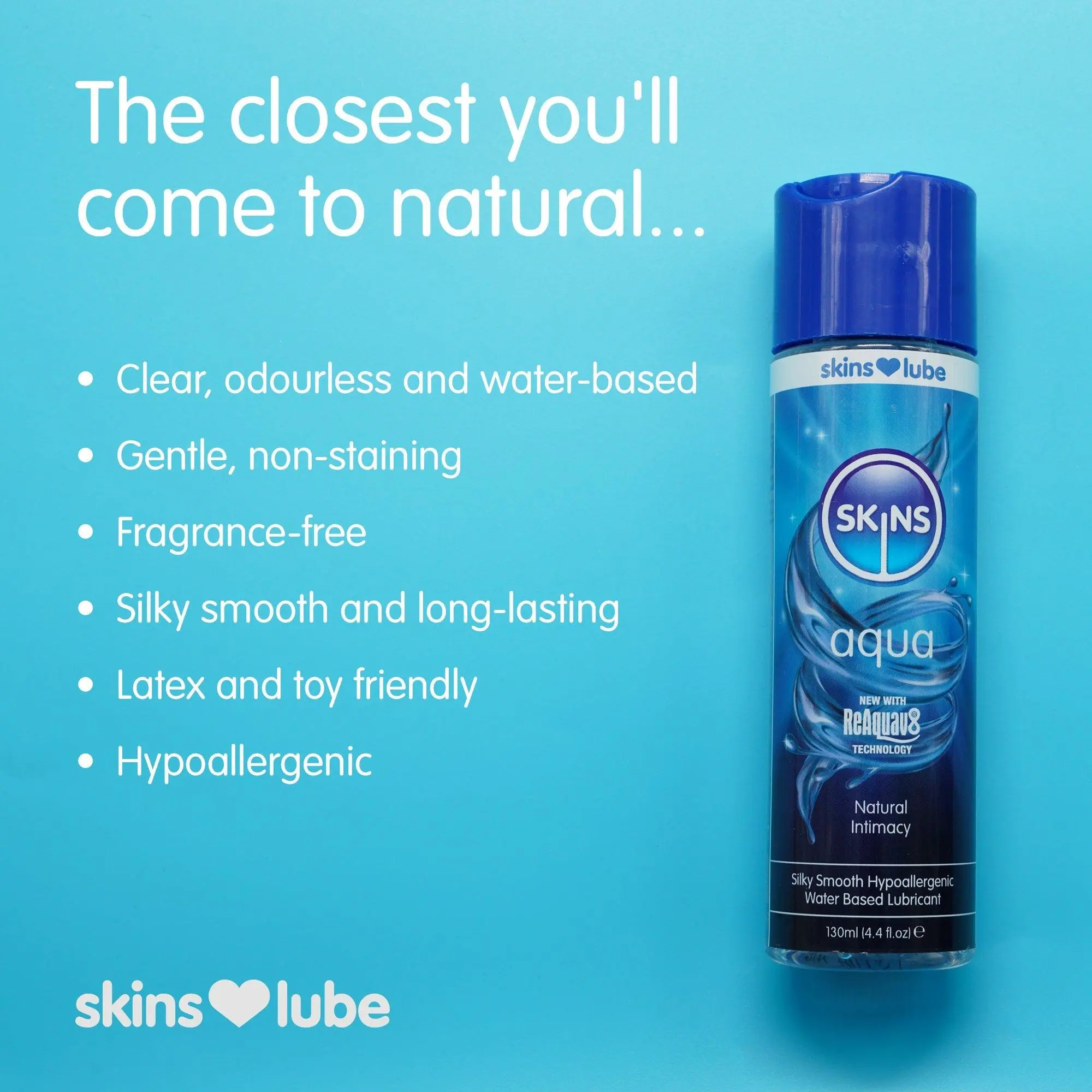 Skins Aqua Natural Sex Lube - Image 4