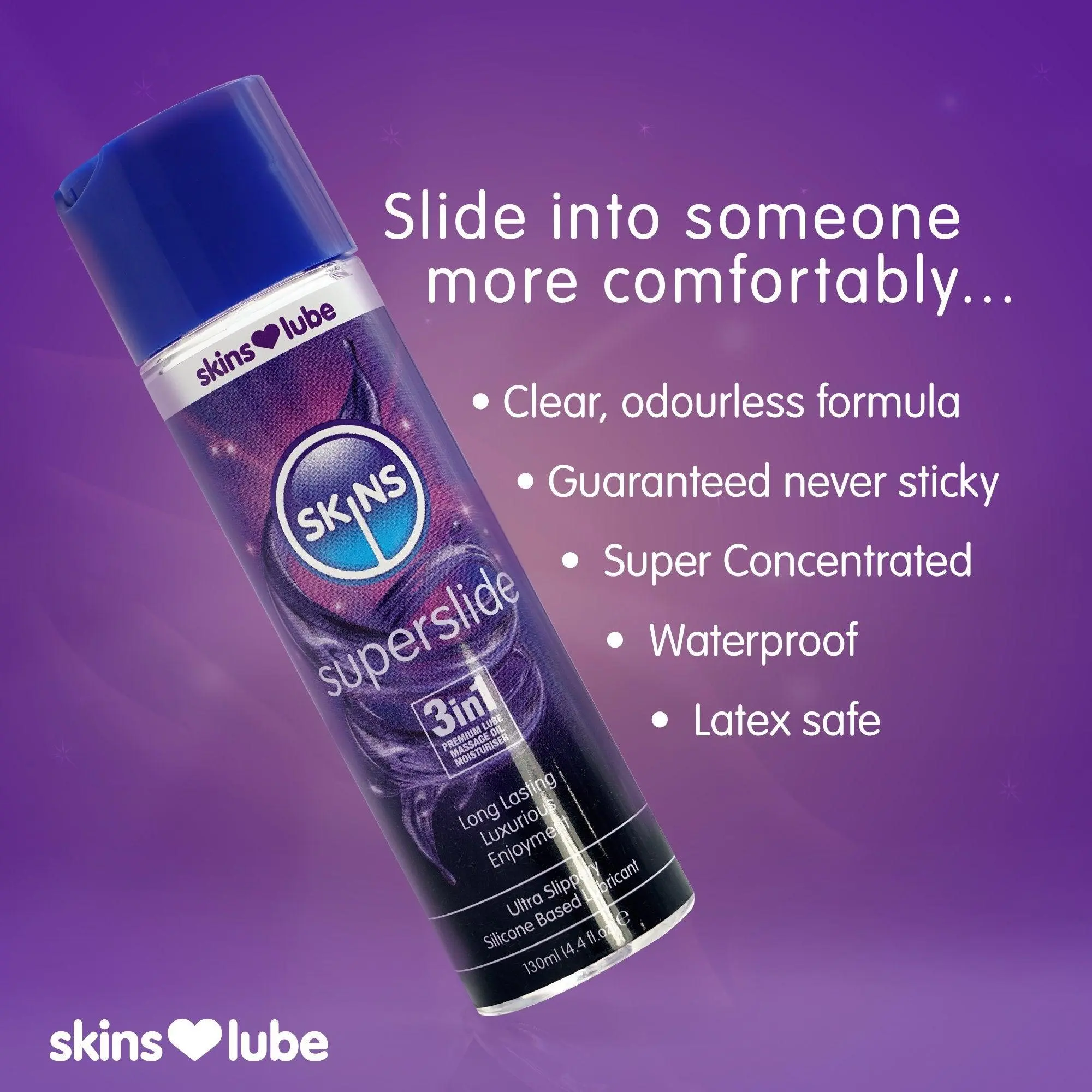 Skins Superslide Silicone Based Lubricant - Image 6