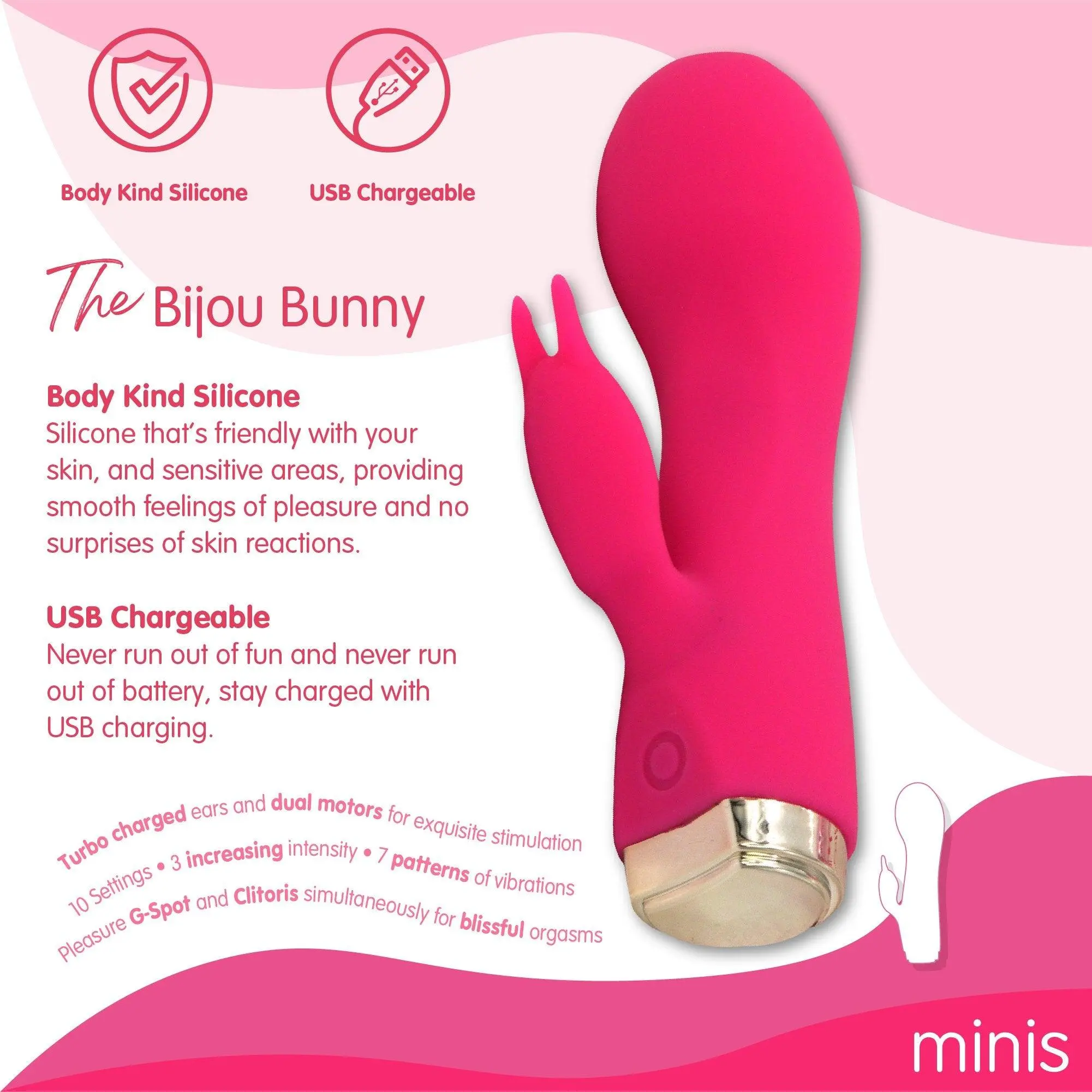 Skins Minis - The Bijou Bunny Adult Toy - Image 5